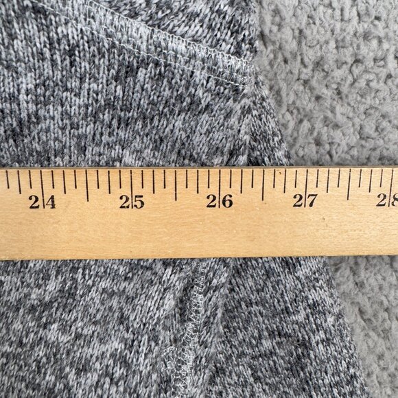 The North Face Sweater Mens XXL 1/4 Zip Pullover Gray Fleece Lined High Neck - Picture 10 of 15